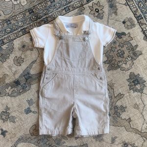 European boys overall outfit